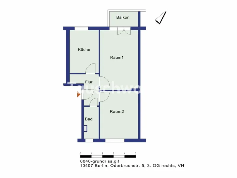 Tauschwohnung: NUR Landeseigene - PBerg: Charmante 2-Zimmer-Wohnung — photo 1